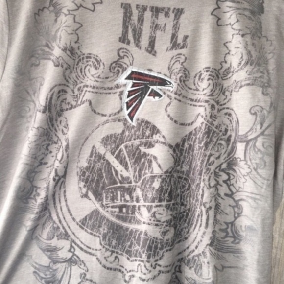 NFL Atlanta Falcons Grey Tee - Picture 2 of 4